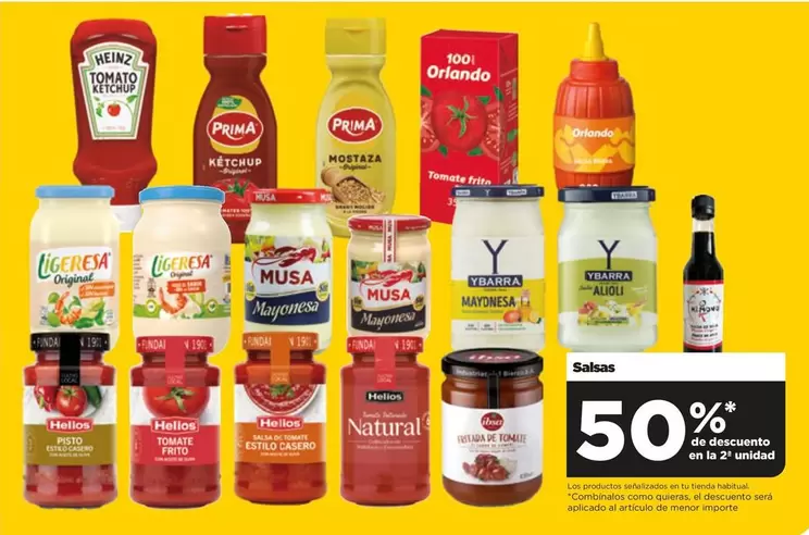 Oferta de Heinz - Salsas en Alimerka