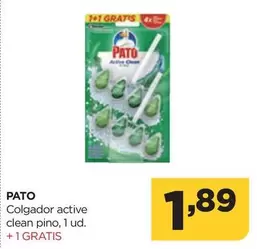 Oferta de Pato - Colgador Active Clean Pino por 1,89€ en Alimerka