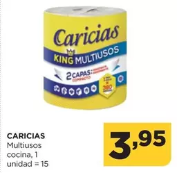 Oferta de Caricias - Multiusos Cocina por 3,95€ en Alimerka