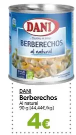 Oferta de Dani - Berberechos por 4€ en Hiper Usera