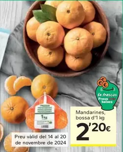 Oferta de Mandarines  por 2,2€ en Caprabo