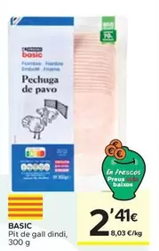 Oferta de Eroski Basic - Pit De Gall Dindi por 2,41€ en Caprabo