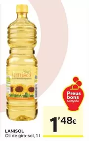 Oferta de Lanisol - Oli De Gira-Sol por 1,48€ en Caprabo