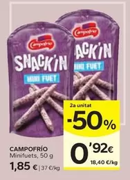 Oferta de Campofrío - Minifuets por 1,85€ en Caprabo