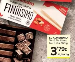 Oferta de El Almendro - Torró Finííísimo Tou O Dur por 3,79€ en Caprabo