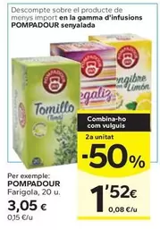 Oferta de Pompadour - Farigola por 3,05€ en Caprabo