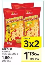 Oferta de Grefusa - Aperitiu Pom-Bear por 1,69€ en Caprabo