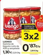 Oferta de Luengo - Gamma De Llegums Cuits  por 1,3€ en Caprabo