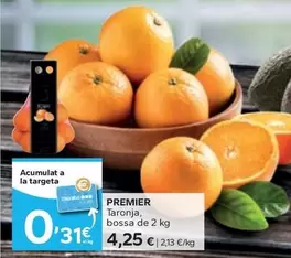 Oferta de Premier - Taronja por 4,25€ en Caprabo