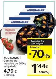 Oferta de Aguinamar - Gamma De Musclos por 4,79€ en Caprabo