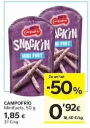 Oferta de Campofrío - Minifuets por 1,85€ en Caprabo