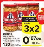 Oferta de Luengo - Gamma De Llegums Cuits  por 1,3€ en Caprabo