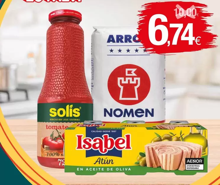 Oferta de Nomen - Atun por 6,74€ en Condis