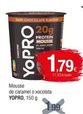 Oferta de YoPRO - Mousse De Caramel O Xocolata por 1,79€ en Condis