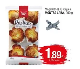 Oferta de Montes Lara - Magdalenes Rústiques por 1,89€ en Condis