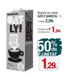 Oferta de Oatly - Beguda De Civada por 2,59€ en Condis