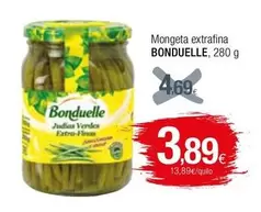 Oferta de Bonduelle - Mongeta Extrafina por 3,89€ en Condis