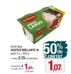 Oferta de Brillante - Arros Llarg Xl por 2,15€ en Condis