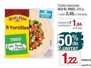 Oferta de Old El Paso - Truites Mexicanes por 2,45€ en Condis