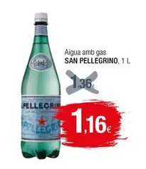 Oferta de San Pellegrino - Aigua Amb Gas por 1,16€ en Condis