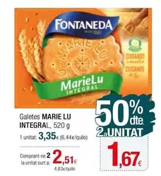 Oferta de Fontaneda - Galetes Mar por 3,35€ en Condis