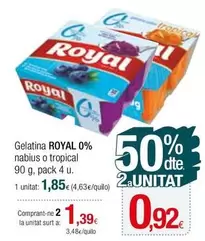 Oferta de Gelatina 0% Nabius O Tropical por 1,85€ en Condis