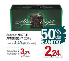 Oferta de Nestlé - Bombons After Eight por 4,49€ en Condis