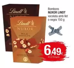 Oferta de Lindt - Bombons Nuxor por 6,49€ en Condis