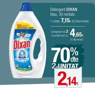 Oferta de Dixan - Detergent por 7,15€ en Condis