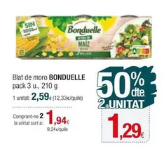 Oferta de Bonduelle - Blat De Moro por 2,59€ en Condis