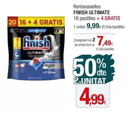 Oferta de Finish - Ultimate por 9,99€ en Condis