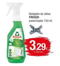 Oferta de Frosch - Netejador De Vidres Pulveritzador por 3,29€ en Condis