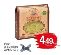 Oferta de Carlit - Trinxat De La Cerdanya por 4,99€ en Condis