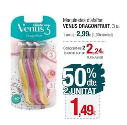 Oferta de Maquinetes D'Afaitar por 2,99€ en Condis