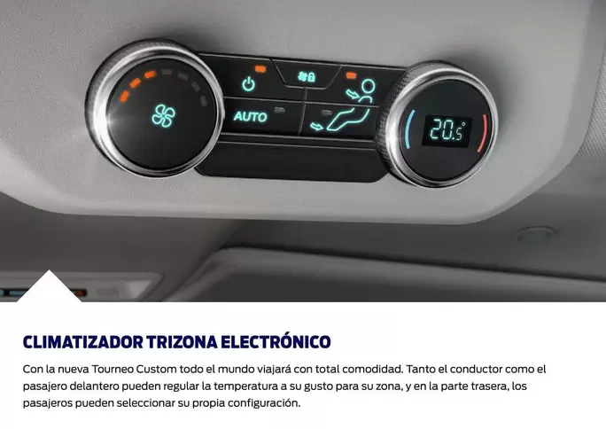 Oferta de Climatizador Trizona Electrónico en Ford