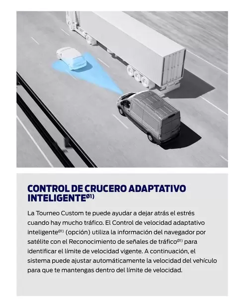 Oferta de Control De Crucero Adaptativo Inteligente en Ford