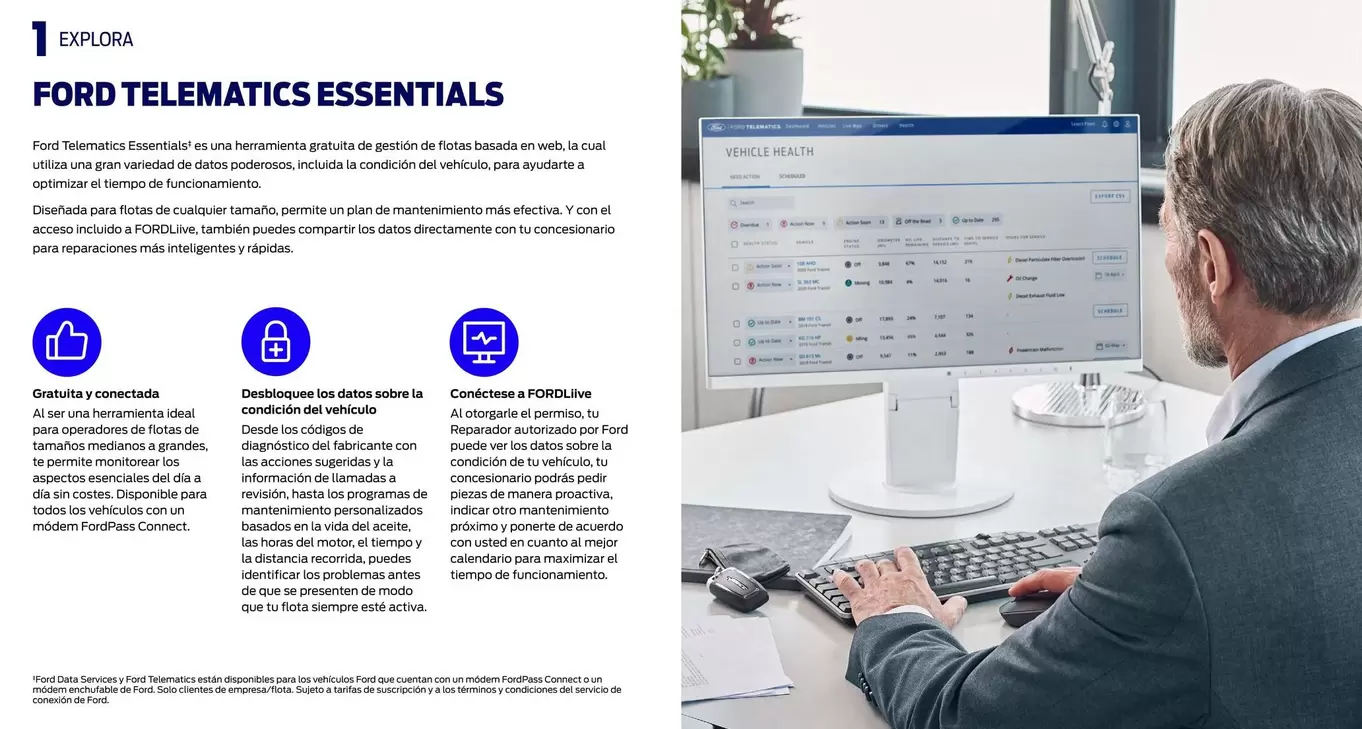 Oferta de Ford Telematics Essentials en Ford