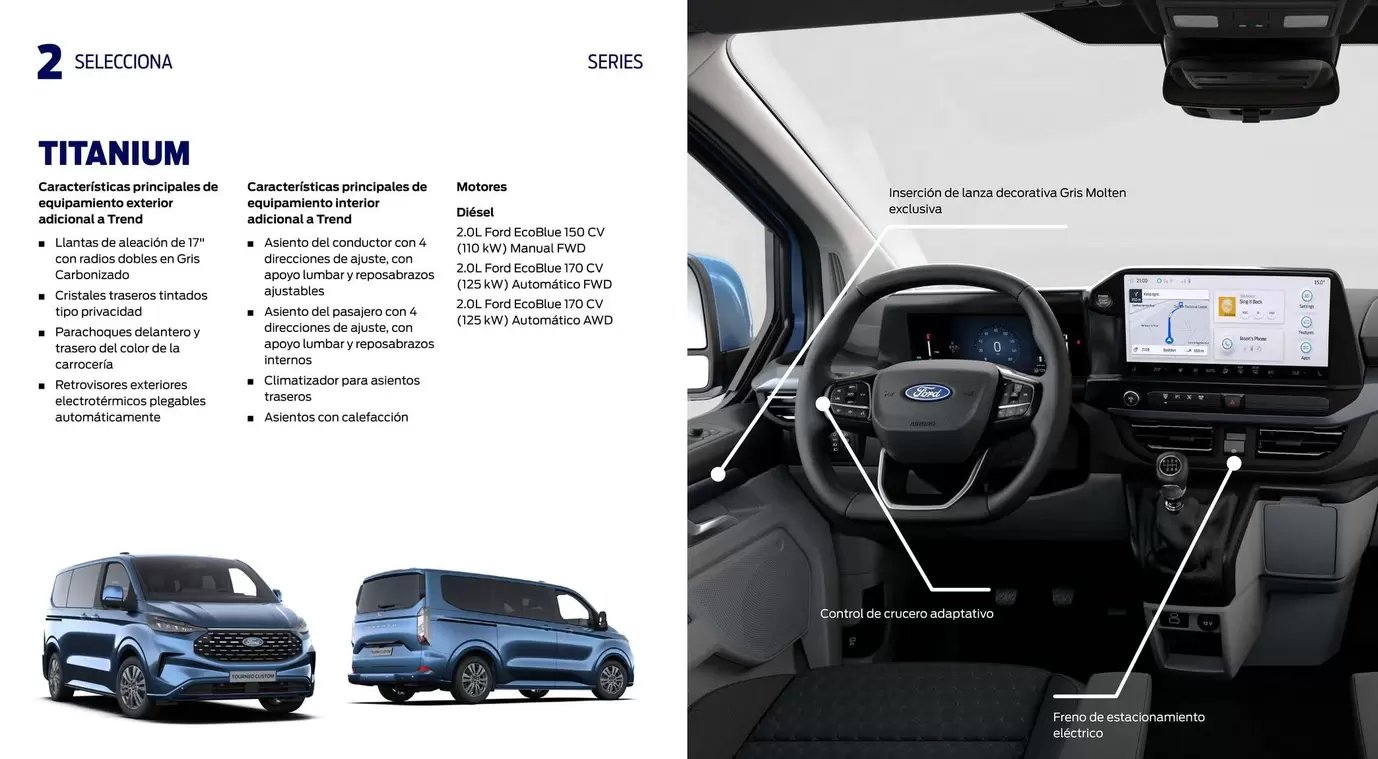 Oferta de IT - Interior De Lanza Decorativa Gris Molten en Ford