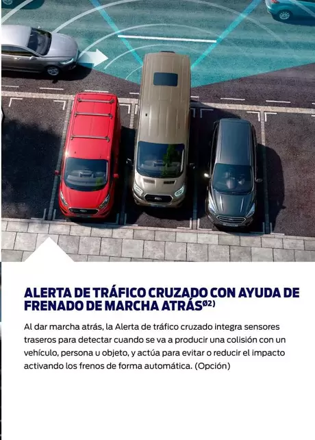 Oferta de Alerta De Tráfico Cruzado Con Ayuda De Frenado De Marcha AtráSø²)  en Ford