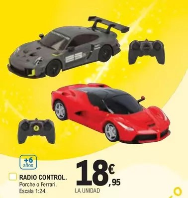 Oferta de Radio Control por 18,95€ en E.Leclerc