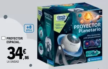 Oferta de Proyector Espacial por 34,86€ en E.Leclerc