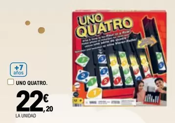 Oferta de Uno Quatro por 22,2€ en E.Leclerc