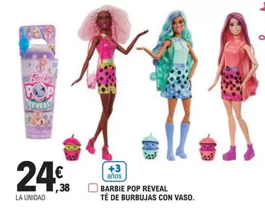 Oferta de Barbie - Pop Reveal Té De Burbujas Con Vaso por 24,38€ en E.Leclerc