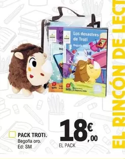 Oferta de Pack Troti por 18€ en E.Leclerc