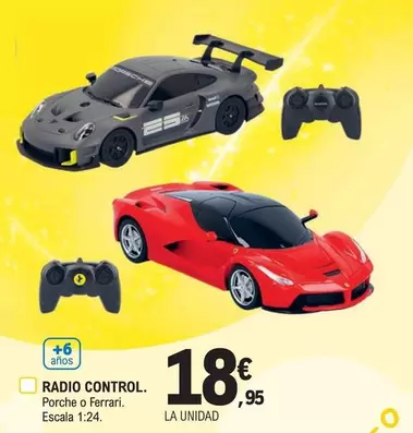 Oferta de Radio Control por 18,95€ en E.Leclerc