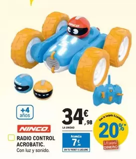 Oferta de Ninco - Radio Control Acrobatic por 34,98€ en E.Leclerc