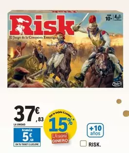 Oferta de Risk por 37,83€ en E.Leclerc