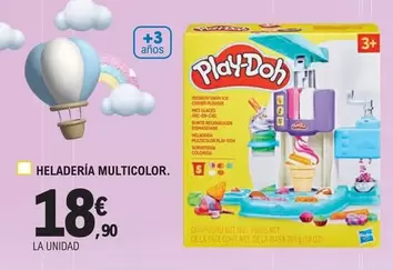 Oferta de Play-Doh - Heladera Multicolor por 18,9€ en E.Leclerc