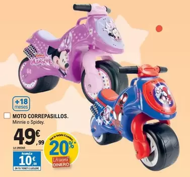 Oferta de Moto Correpasillos por 49,99€ en E.Leclerc