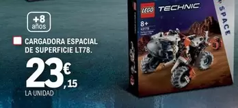 Oferta de LEGO - Cargadora Espacial De Superficie Lt78 por 23,15€ en E.Leclerc